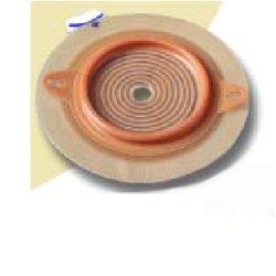 PLACCA PER COLOSTOMIA ALTERNA MIO SISTEMA A 2 PEZZI FORO RITAGLIABILE 10/45MM FLANGIA 50MM 5 PEZZI ARTICOLO 13151 - Antica Farmacia Ferrari