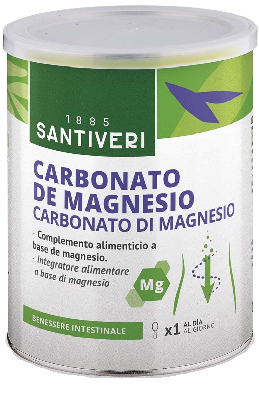 CARBONATO MAGNESIO 110 G SANTIVERI - Antica Farmacia Ferrari
