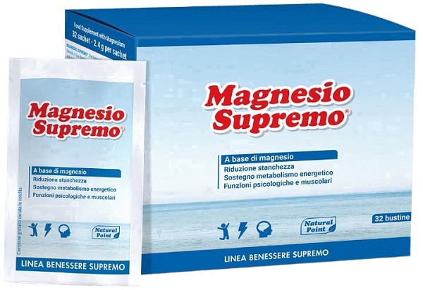 MAGNESIO SUPREMO 32 BUSTINE - Antica Farmacia Ferrari
