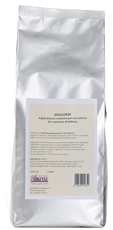 ARGILLA BIANCA 1000 G - Antica Farmacia Ferrari