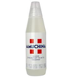 DISINFETTANTE IGIENIZZANTE A BASE DI IPOCLORITO DI SODIO ANTIMICROBICO AD AMPIO SPETTRO D'AZIONE AMUCHINA LIQUIDA 100% 1000 ML - Antica Farmacia Ferrari