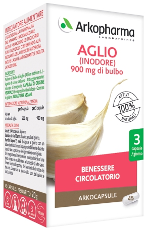 ARKO CAPSULE AGLIO 45 CAPSULE - Antica Farmacia Ferrari