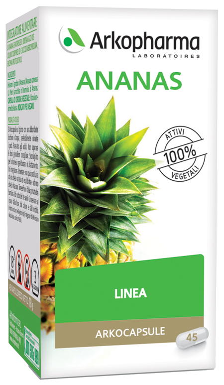 ARKO CAPSULE ANANAS GAMBO 45 CAPSULE - Antica Farmacia Ferrari