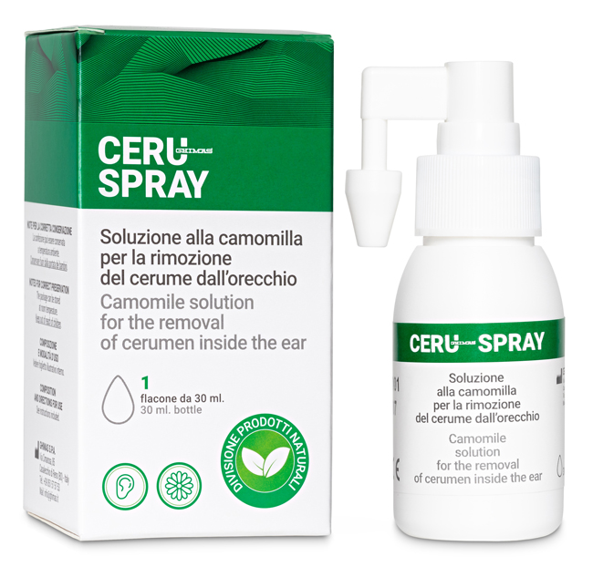 EMOLLIENTI CERUME CERU SPRAY 30ML - Antica Farmacia Ferrari