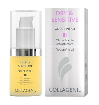 COLLAGENIL DRY & SENSITIVE GOCCE VITALI 30 ML - Antica Farmacia Ferrari