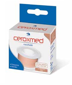 CEROTTO IN ROCCHETTO CEROXMED AERATO IN TESSUTO ROSA 500X2,50 CM 1 PEZZO - Antica Farmacia Ferrari