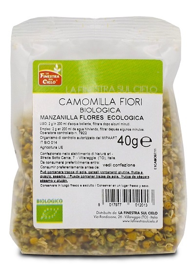 FSC CAMOMILLA FIORI INTERI BIO 40 G - Antica Farmacia Ferrari
