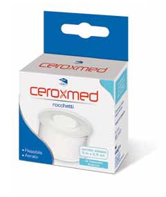 CEROTTO IN ROCCHETTO CEROXMED AERATO IN TESSUTO BIANCO 500X2,50 CM 1 PEZZO - Antica Farmacia Ferrari