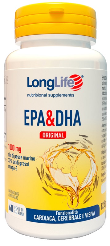 LONGLIFE EPA DHA 60 PERLE - Antica Farmacia Ferrari