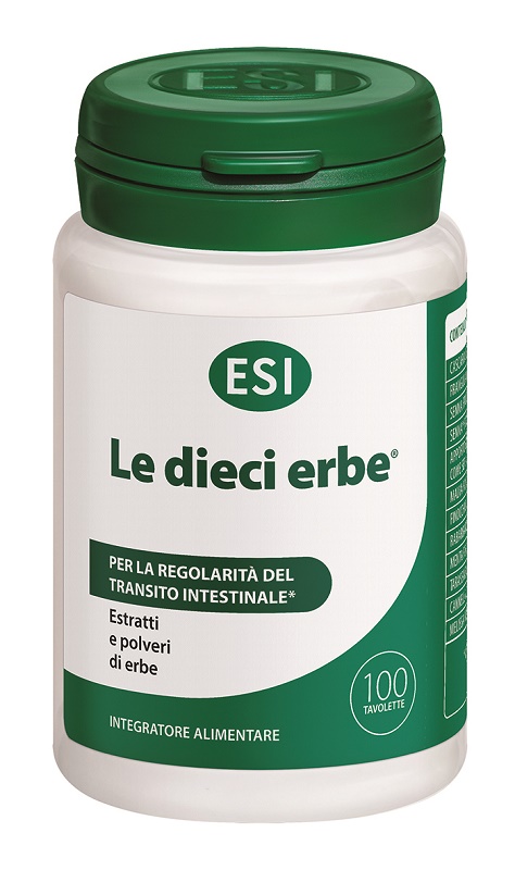 ESI LE DIECI ERBE 100 TAVOLETTE - Antica Farmacia Ferrari