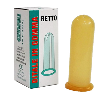 DITALE IN GOMMA RETTO 2 - Antica Farmacia Ferrari