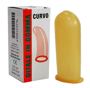 DITALE IN GOMMA CURVO 5 - Antica Farmacia Ferrari