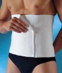 CIZETA ORTO' FLEXA FASCIA POSTOPERATORIA H 27 LEGGERA POLIESTENSIVA COTONE BIANCO 2 - Antica Farmacia Ferrari