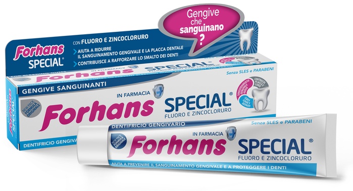 FORHANS DENTIFRICIO SPECIAL 75 ML - Antica Farmacia Ferrari