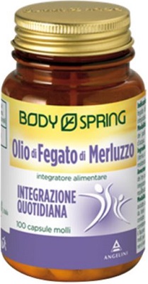 BODY SPRING OLIO MERLUZZO 100 CAPSULE - Antica Farmacia Ferrari