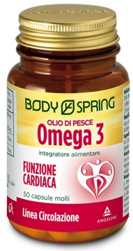BODY SPRING OLIO DI PESCE OMEGA 3 50 CAPSULE - Antica Farmacia Ferrari
