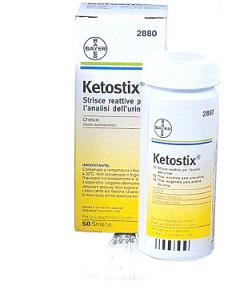 STRISCE MISURAZIONE CHETONURIA KETOSTIX 50 PEZZI - Antica Farmacia Ferrari