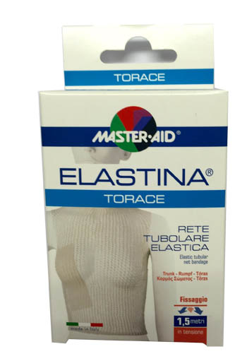 RETE TUBOLARE ELASTICA IPOALLERGENICA MASTER-AID ELASTINA TORACE 5 MT IN TENSIONE CALIBRO 8 CM - Antica Farmacia Ferrari
