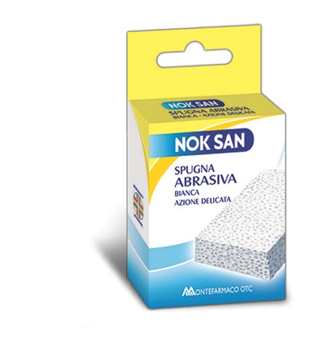 NOK SAN SPUGNA ABRASIVA BIANCA 1 PEZZO - Antica Farmacia Ferrari