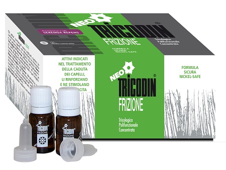 NEOTRICODIN FRIZIONE 10 FLACONCINI 7,5 ML - Antica Farmacia Ferrari