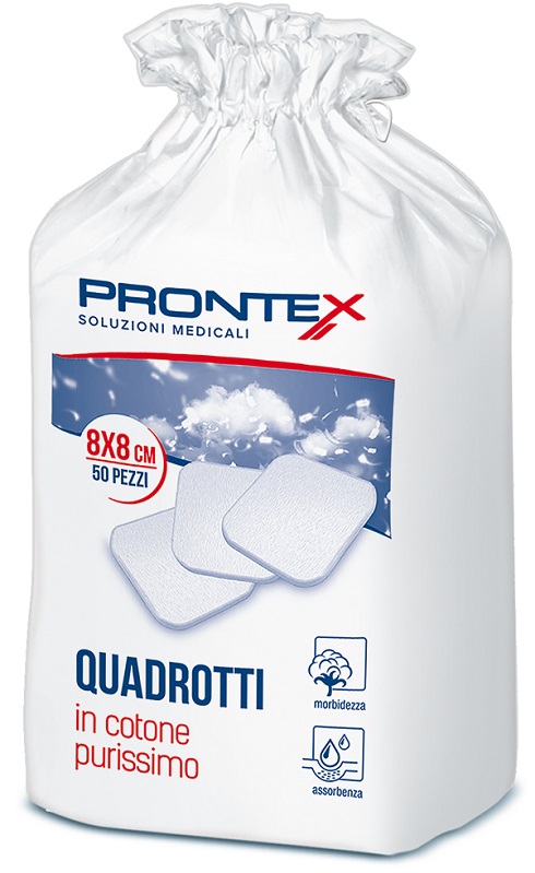 COTONE IDROFILO PRONTEX QUADROTTI - Antica Farmacia Ferrari