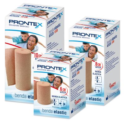 BENDA ELASTICA PRONTEX 6 CM - Antica Farmacia Ferrari