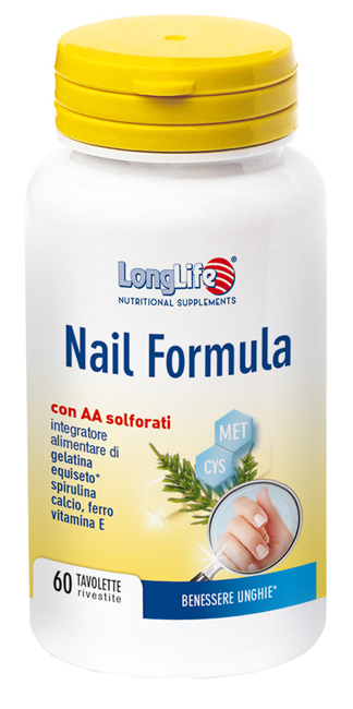 LONGLIFE NAIL FORMULA 60 TAVOLETTE - Antica Farmacia Ferrari