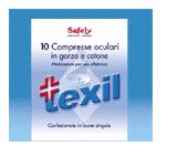PRONTEX GARZA COMPRESSA OCULARE NON ADESIVA COTONE 10 PEZZI - Antica Farmacia Ferrari