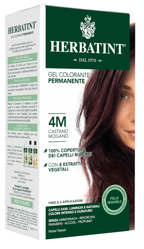 HERBATINT 4M CASTANO MOGANO 150 ML - Antica Farmacia Ferrari
