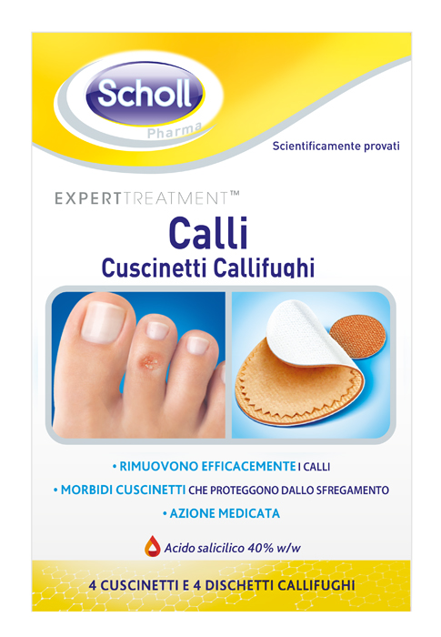CEROTTO CALLIFUGO CALLI DURI 4 CEROTTI + 4 DISCHETTI - Antica Farmacia Ferrari