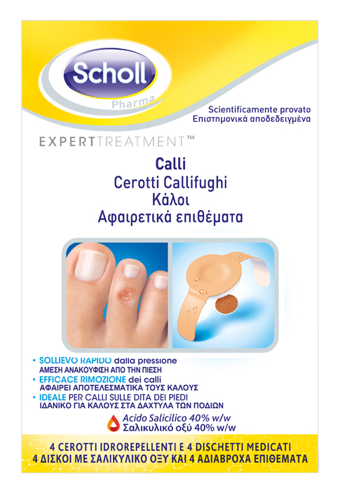 CEROTTO CALLIFUGHI DURONI 2 CEROTTI + 2 DISCHETTI - Antica Farmacia Ferrari