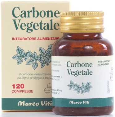 CARBONE VEGETALE 120 COMPRESSE - Antica Farmacia Ferrari