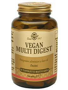 VEGAN MULTI DIGEST 50 TAVOLETTE MASTICABILI - Antica Farmacia Ferrari