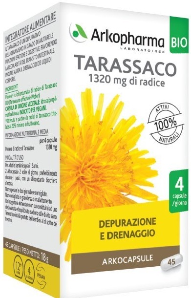 ARKO CAPSULE TARASSACO 45 CAPSULE - Antica Farmacia Ferrari