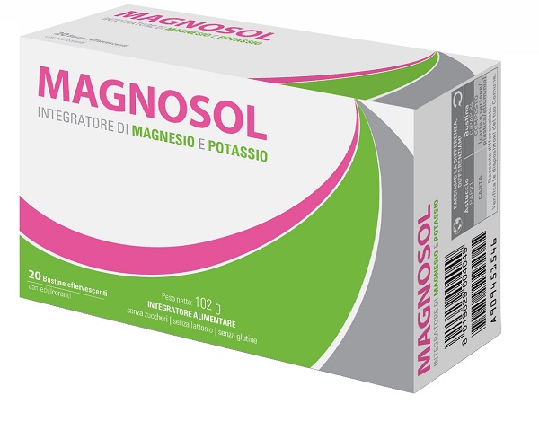MAGNOSOL 20 BUSTINE EFFERVESCENTI - Antica Farmacia Ferrari