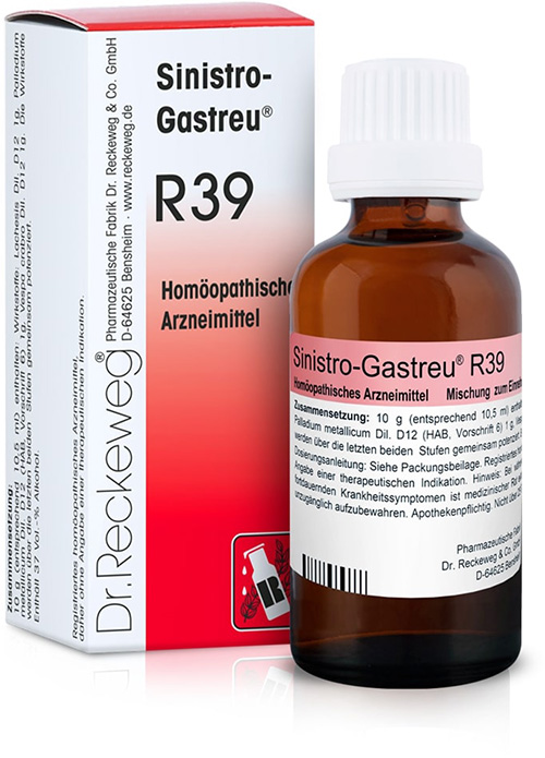 RECKEWEG R39 GOCCE 22 ML - Antica Farmacia Ferrari