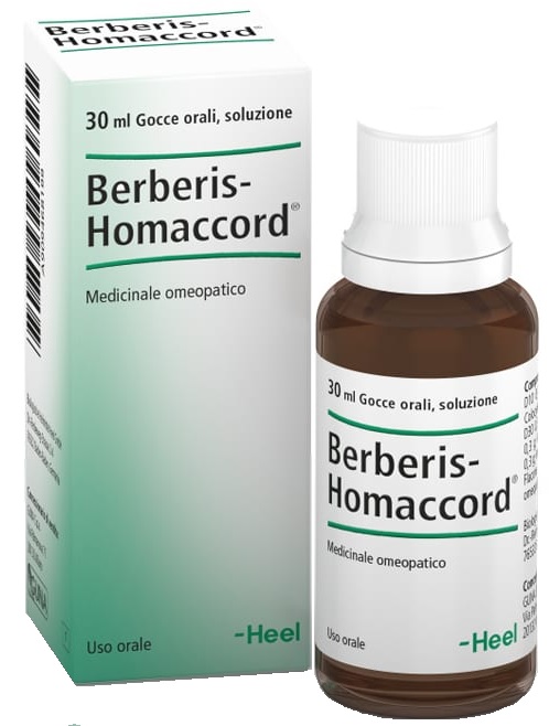 HEEL BERBERIS HOMACCORD GOCCE 30 ML - Antica Farmacia Ferrari