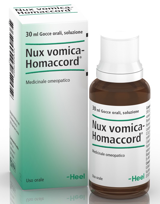 HEEL NUX VOMICA HOMACCORD GOCCE 30 ML - Antica Farmacia Ferrari
