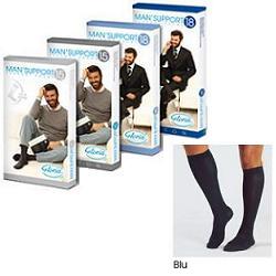 MAN SUPPORT 15 COTTON GAMBALETTO 15 BLU 4 - Antica Farmacia Ferrari