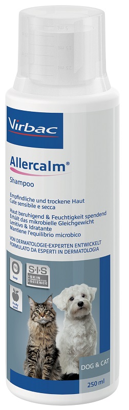 ALLERCALM SHAMPOO CUTE SENSIBILE FLACONE 250 ML - Antica Farmacia Ferrari