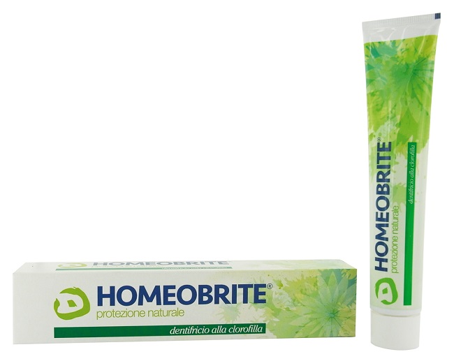 HOMEOBRITE DENTIFRICIO ALLA CLOROFILLA 75 ML - Antica Farmacia Ferrari