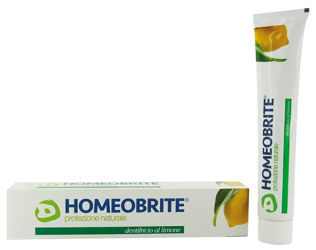 HOMEOBRITE DENTIFRICIO AL LIMONE 75 ML - Antica Farmacia Ferrari