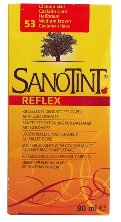 SANOTINT REFLEX CASTANO CHIARO 80 ML - Antica Farmacia Ferrari