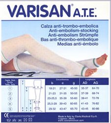 VARISAN ATE 18MMHG CALZA AUTOREGGENTE AG PA BIANCO 3 - Antica Farmacia Ferrari