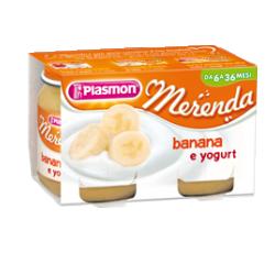 PLASMON OMOGENEIZZATO YOGURT BANANA 120 G X 2 PEZZI - Antica Farmacia Ferrari