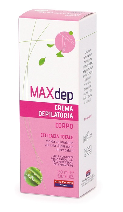 MAX DEP CREMA DEPILATORIA VISO CORPO 150 ML - Antica Farmacia Ferrari