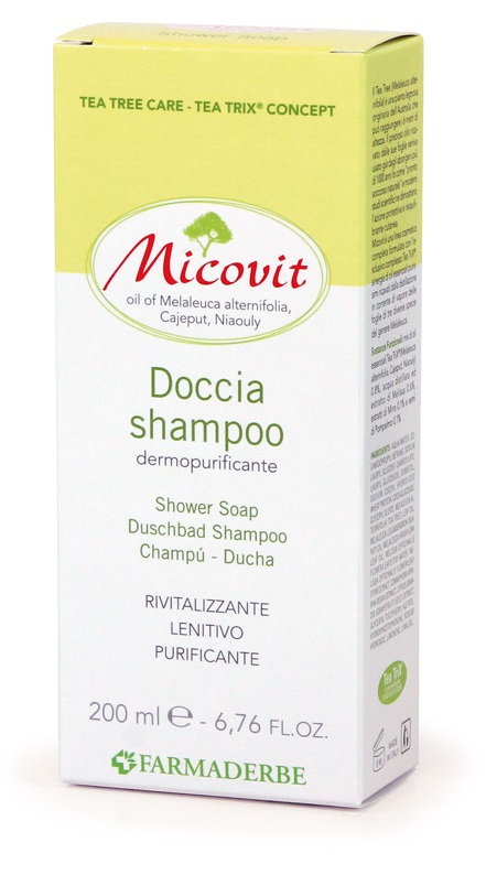 MICOVIT DOCCIA SHAMPOO 200 ML - Antica Farmacia Ferrari
