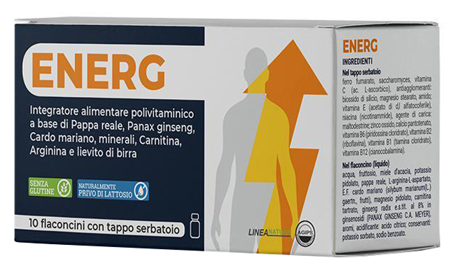 ENERG 10 FLACONCINI USO ORALE - Antica Farmacia Ferrari