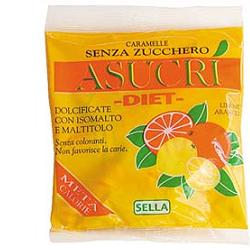 ASUCRI CARAMELLA ARANCIA LIMONE 40 G - Antica Farmacia Ferrari