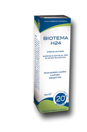 BIOTEMA H24 CREMA ACIDO GLICOLICO 10% 50 ML - Oltrefarma